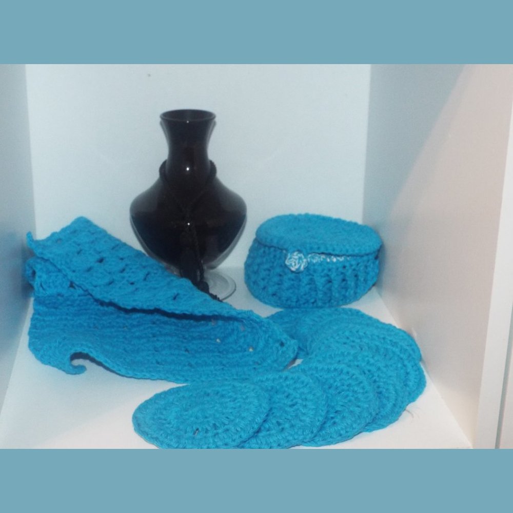 10pc Handmade Clamshell Spa Set